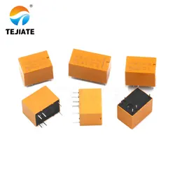 5PCS Small Signal Relay HK4100F-DC3V-SHG 5V 12V 24V 3A 6Pin Multiple Specifications