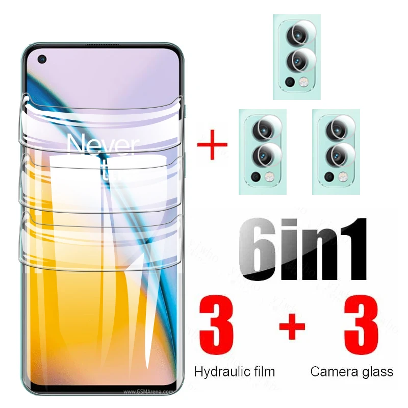 

oneplus nord 2 5g hydrogel film + camera glass for one plus nord n100 n10 n200 screen protector oneplus 8t 9pro 8pro hidrogel