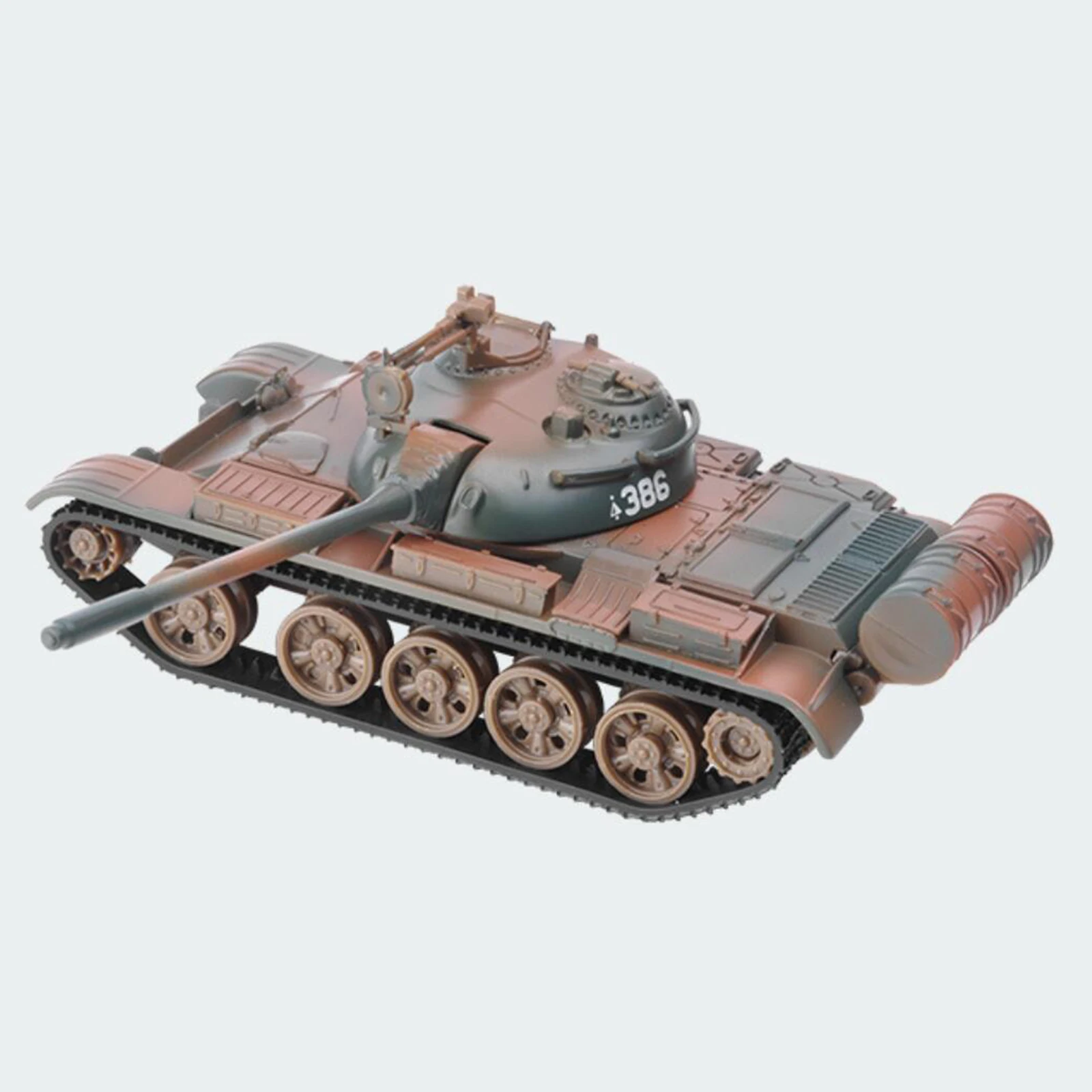 Diecast 1:43 T55 Tank Model Building Kit 3D Puzzles Battle Tank Model Kit DIY Table Decoration