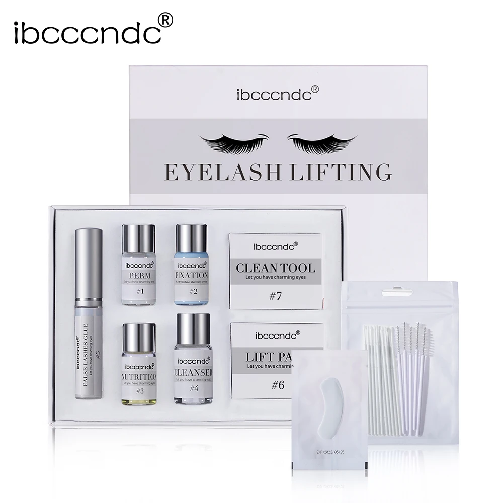 Perming lash lift kit conjunto de levantamento de cílios enhancer tratamento salão beleza semi permanente olho lash curling lift pad ferramenta