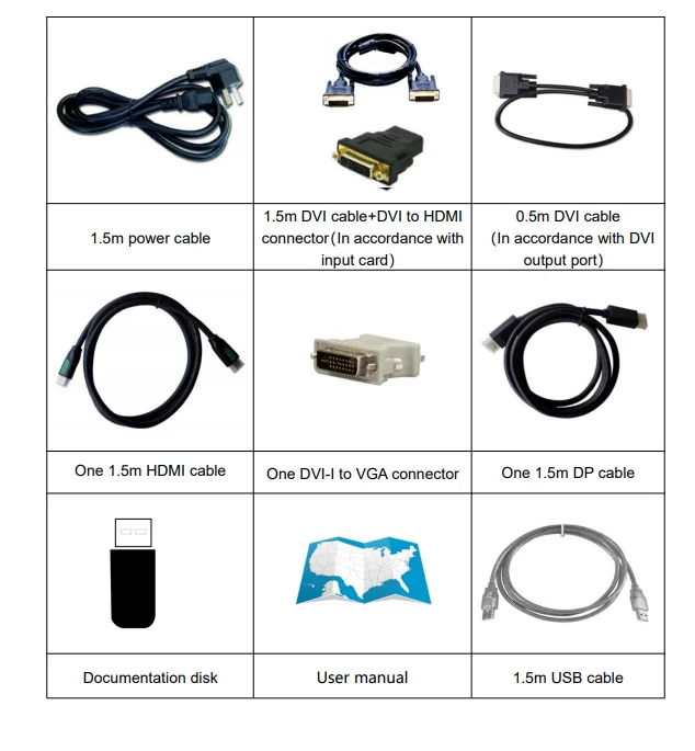 VDWALL D6000 LED Processor 4K 16 outputs price is full option output DVI*8