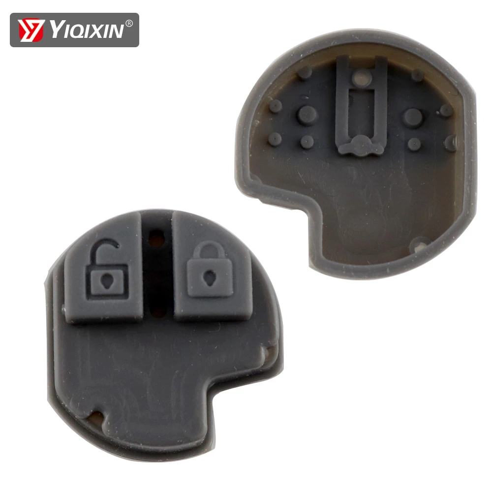 

YIQIXIN 2 Buttons Car Remote Key Fob Rubber Button Repair Pad For Suzuki Grand Swift SX4 Liana Aerio Vitara Jimny Key Pad