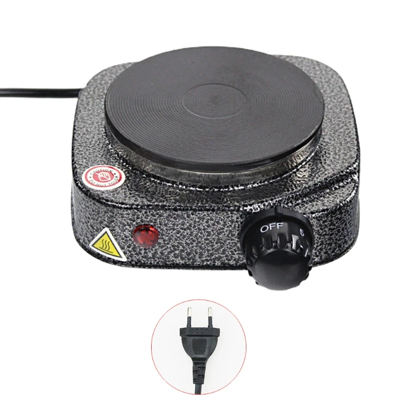 Portable Electric Coil Hot Plate Burner for Cooking Countertop Stainless Steel Electric Stove for Cooking Tea Coffee 19QE