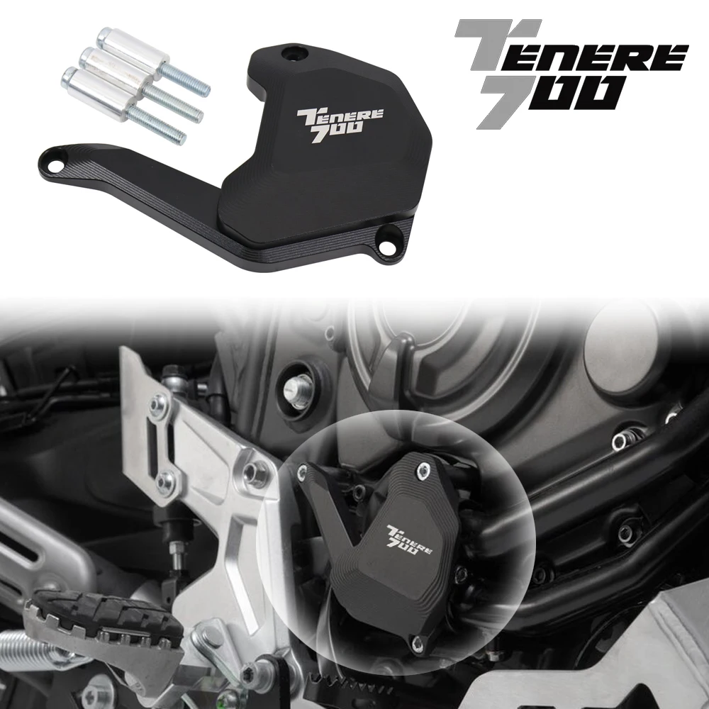 

For Yamaha Tenere700 Tenere 700 2019 2020 2021 Motorcycle ALUMINIUM Water Pump Protection Guard Covers