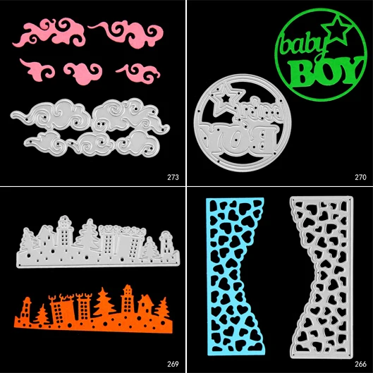 DABOXIBO Clouds Metal Cutting Dies Mold For DIY Scrapbooking Cards Making Decorate Crafts 2020 NEW Arrival