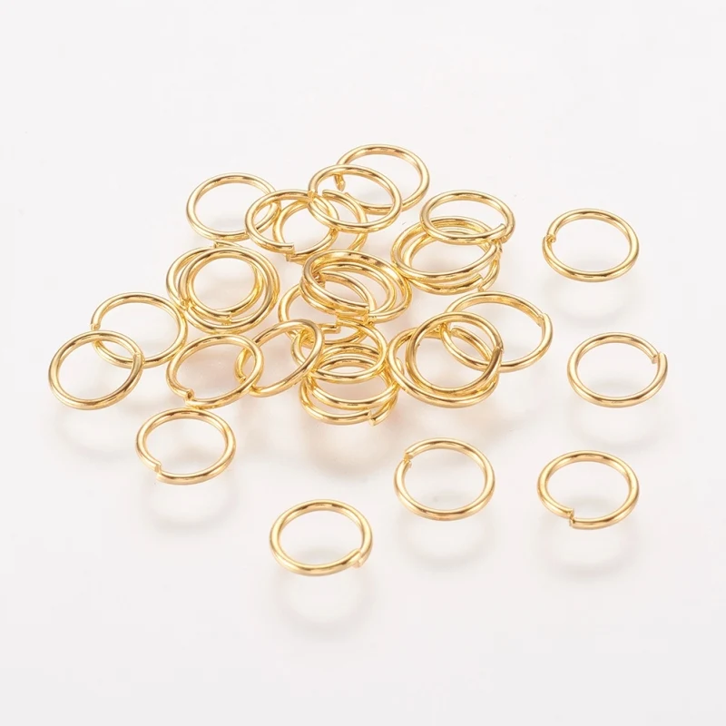 6mm Iron Jump Rings Close Unsoldered 1000g for Earrings Pendants Necklace Jewelry Making Findings