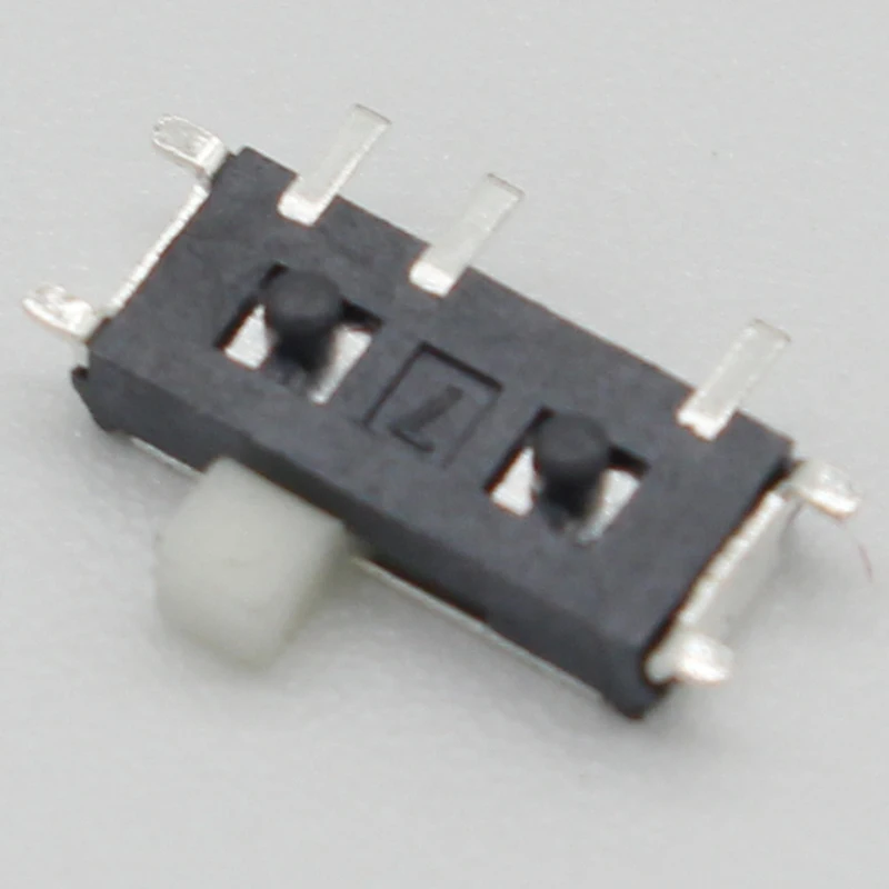 20PCS 7 Pin Mini Slide Switch On-OFF 2Position Micro Slide Toggle Switch 1P2T H=1.5MM Miniature Horizontal Slide Switch SMD