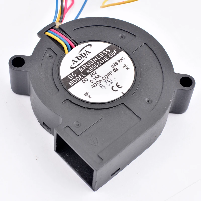 AB0524HB-D0F 50mm 송풍기 5cm 5015 50x50x15mm DC24V 0.15A 4 와이어 pwm 송풍기 인버터 용 냉각 팬