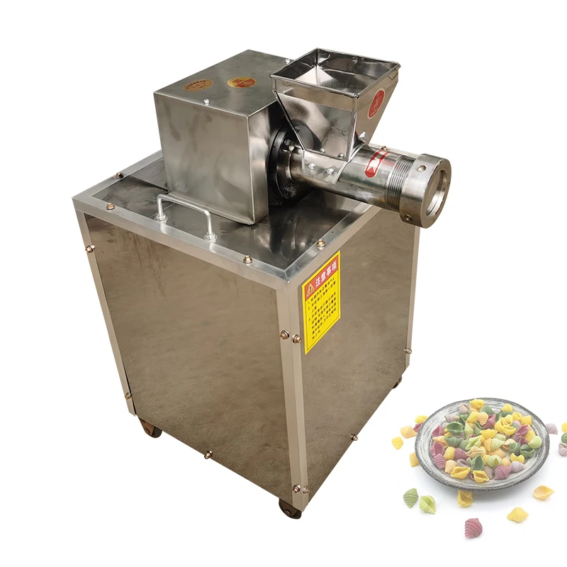 

Commercial Noddle Maker Processor Sea Shell Making Machine Multi-Functional Food Flour Macaronis Crispy Shell Rolls 60 Type