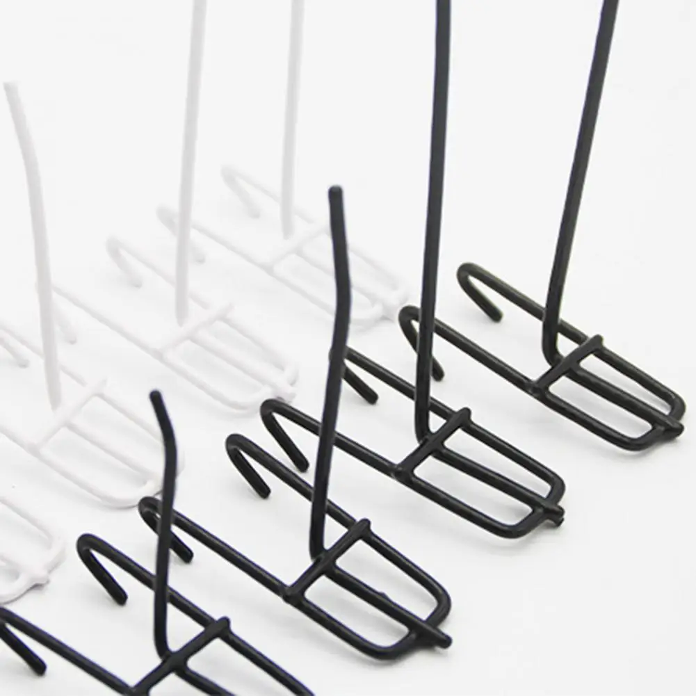 10Pcs Hooks Wear-resistant Removable Metal Stable Hangers Pictures Hanger Wall Storage Organizer for Home Storage