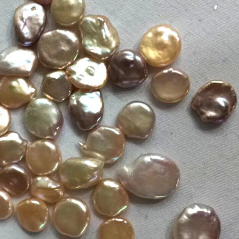 14-16 mm AA+ Baroque Natural Loose Freshwater Baroque Keshi Pearl,Sold by Lot,10 Pcs per Lot