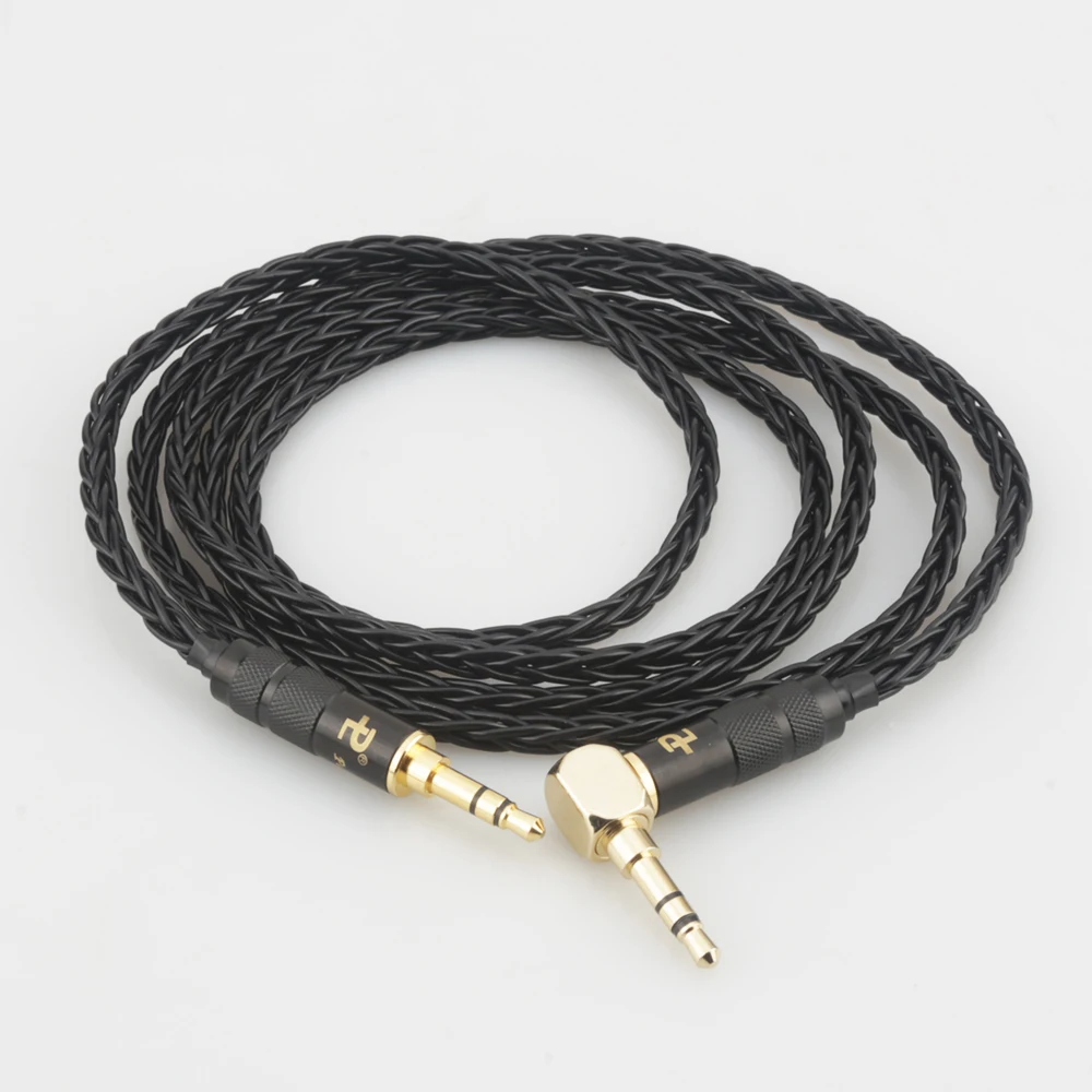 Audiocrast B819AG Silver Plated Right Angle 3.5mm Male to 3.5mm Male Stereo Audio Hifi Audio Cable Car AUX Wire Jump Cable