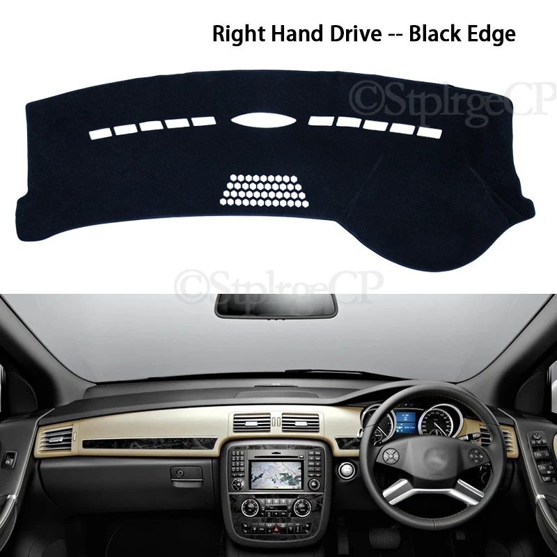 for Mercedes Benz R-Class 2006~2013 Anti-Slip Mat Dashboard Cover Sunshade Dashmat Accessories R-Klasse R280 R300 R320 R500 R63