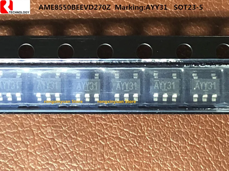 AME8550BEEVD270Z AME8550BEEVD270 AYYww 2.7V SOT-25 كاشف الجهد 100% جديد وأصلي AME8550