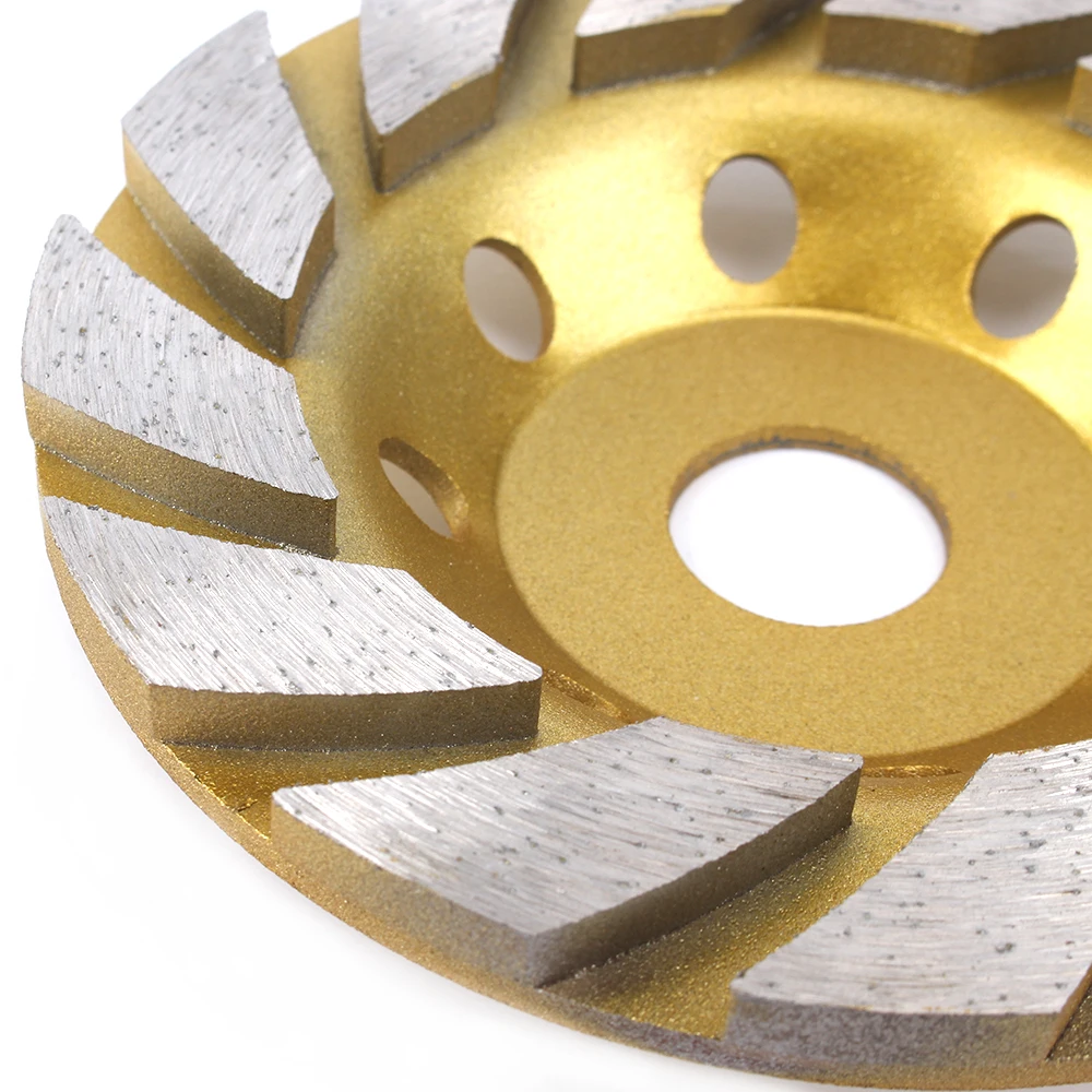 125mm 5inch Cup Diamond Segment Grinding Disc Abrasive Wheels For Concrete Marble Terrazzo Polishing Cutting Tools Accessories