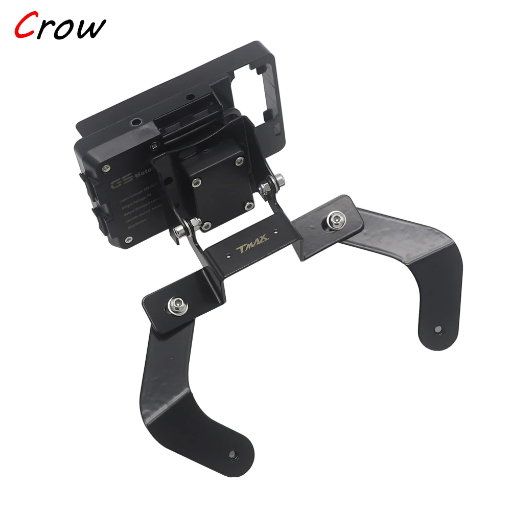 Motorcycle Front Phone Stand Holder Smartphone Phone GPS Navigaton Plate Bracket For YAMAHA TMAX 530 T-MAX 530 2012-2016