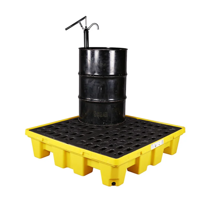 Polyethylene  Spill Deck Spill Pallet For Oil Control Spill Containment Tray