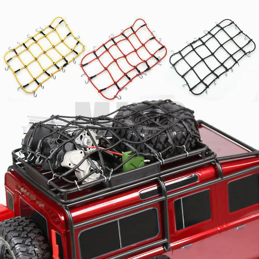 1/10 Accessory Luggage Roof Rack Net for 1/10 RC Crawler AXIAL SCX10 D90 D110 Trax For TRX-4 For TRX4 Rc Car Accessories and Par