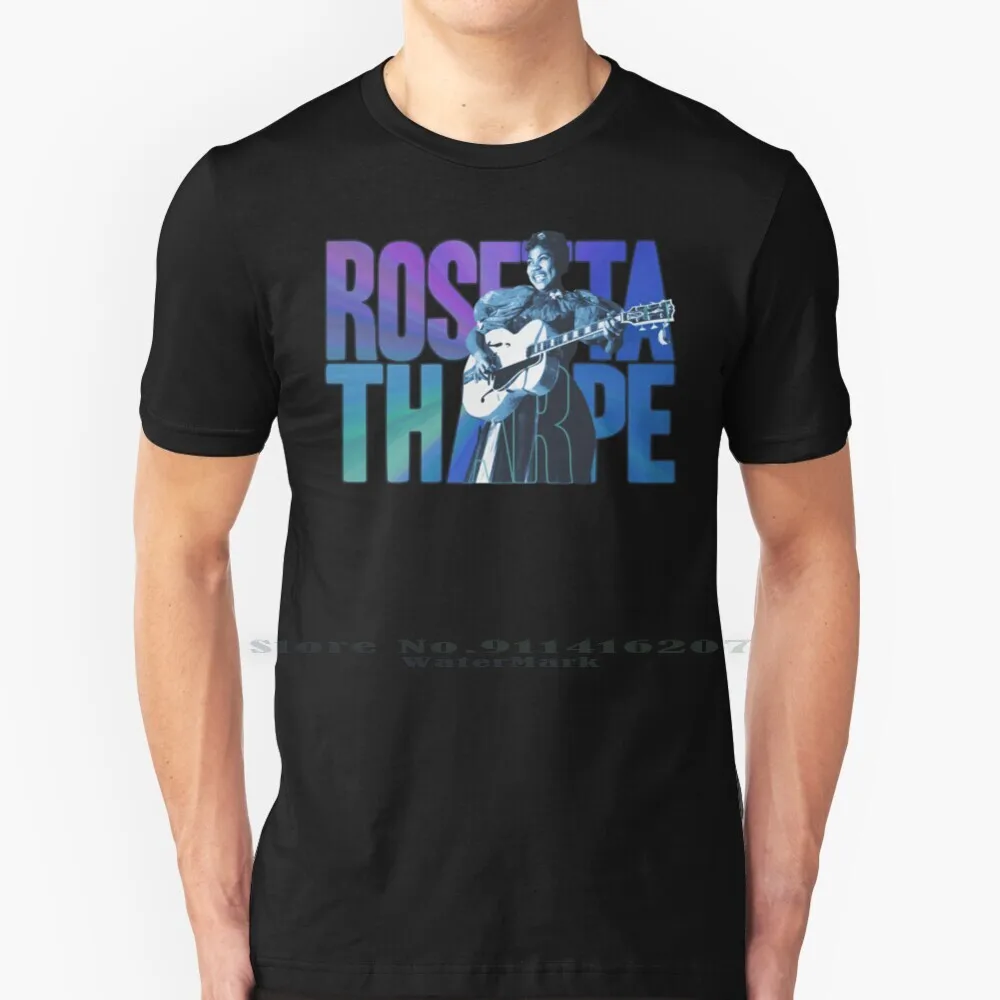 Sister Rosetta Tharpe T Shirt Cotton 6XL Blues Music Sister Roll Gospel Jazz Singer Guitar Usa Spiritual