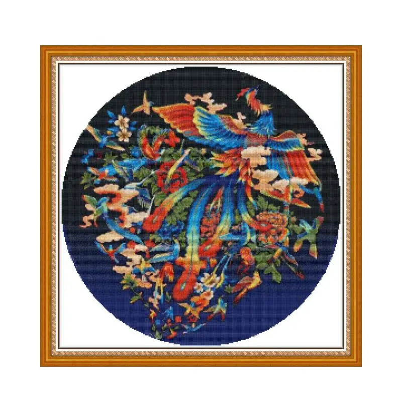 

Птицы оплата дань уважения набор для вышивки крестом Аида 14ct 11ct графический принт холст вышивки крестиком рукоделие вышивка DIY ручная работа