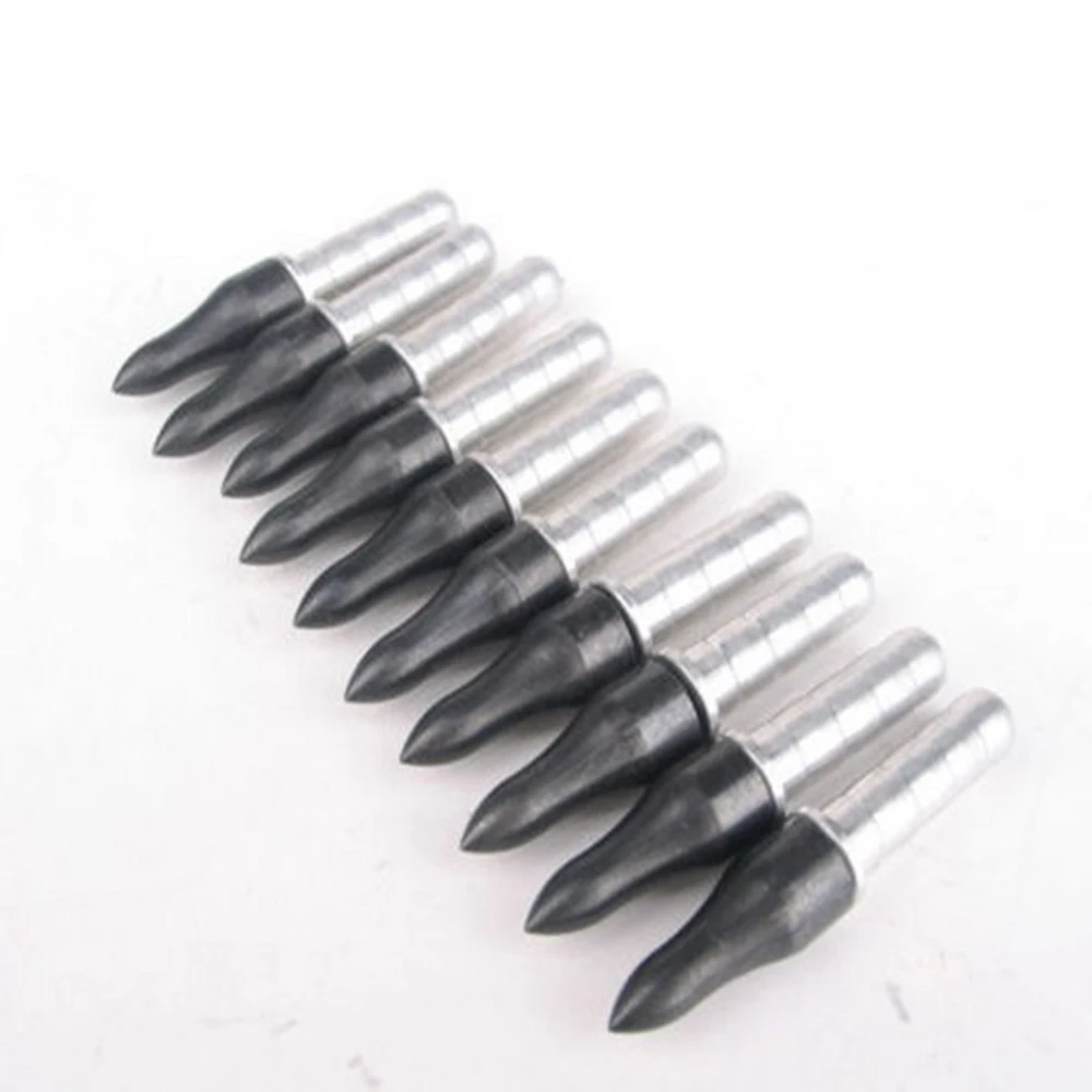 100gr Arrowhead 6mm Aluminium Arrow Insert Carbon Arrow Threaded Target Arrows Points For Archery Arrows Bow