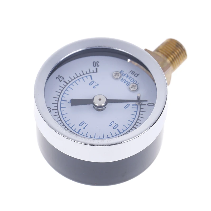 1pc Pressure Gauge Low Pressure For Fuel Air Oil Gas Water Oil Gas Measurement 22/25/40/50mm Diameter