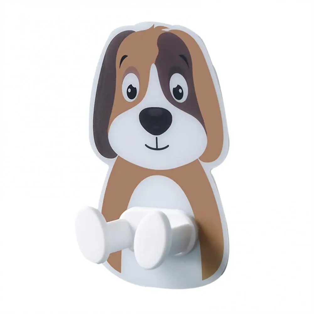 Netsnoer Plug Beugel Wandmontage Cartoon Dieren Zelfklevende Haak Socket Magazijnstelling Holder Thuis Organizer