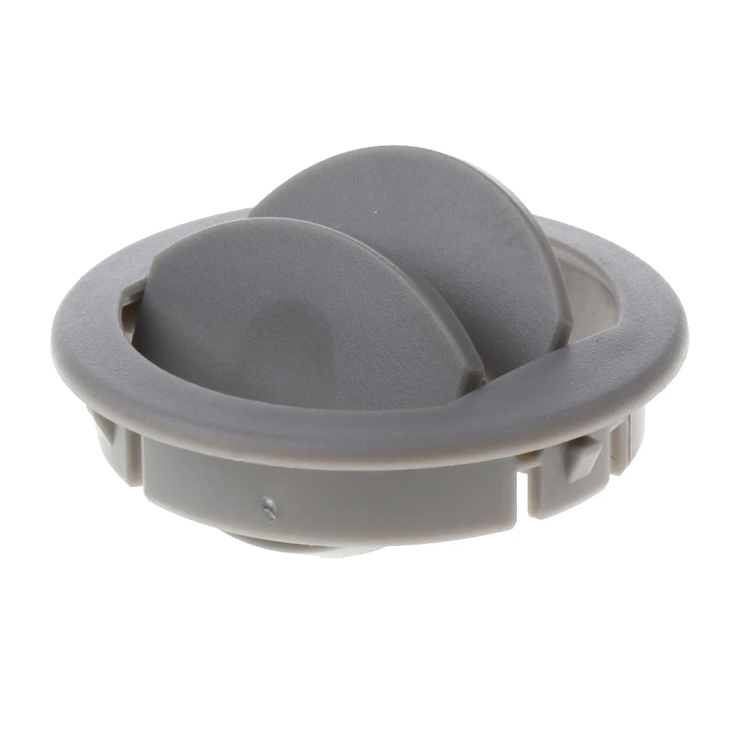 Replacement RV ATV Air Vent Interior Round A/C Vent Air Outlet Rotating Open Close RV Trailer Air Roof Ventilation