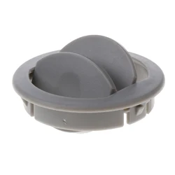 Replacement RV ATV Air Vent Interior Round A/C Vent Air Outlet Rotating Open Close RV Trailer Air Roof Ventilation