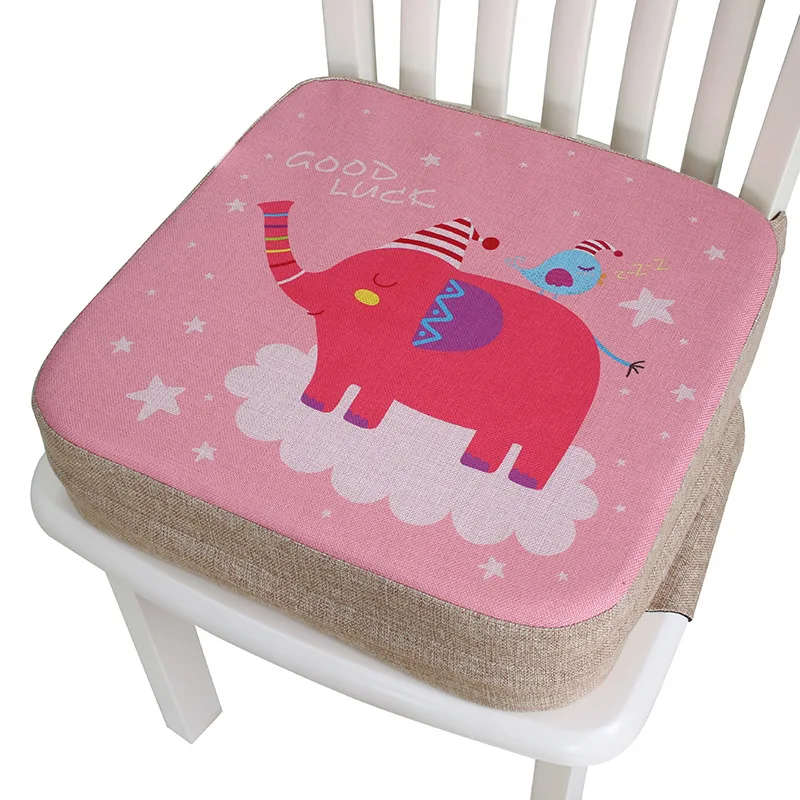 Baby Dining Cushion Children Increased Chair Pad Adjustable Removable Washable Highchair Booster Cushion Seat for Baby Care