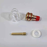 TIG Cup Gas Lens Collet Kit For WP17/18/26 Gun Welding Parts