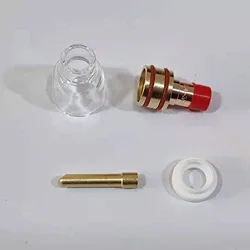 TIG Cup Gas Lens Collet Kit For WP17/18/26 Gun Welding Parts