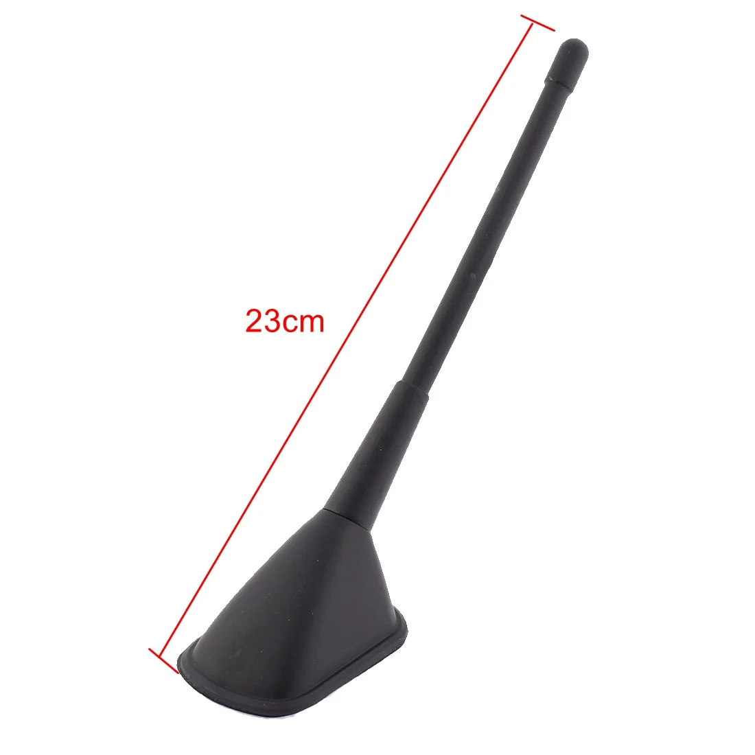 X Autohaux 21/23/24/37cm Universal Self Adhesive Car Roof Radio Signal Aerial Antenna Decorate Black Car Decorative Antenna