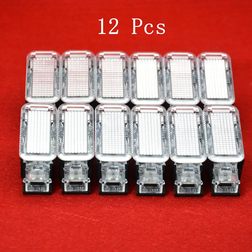 12 Pcs OEM  Door Warning Light For Sharan Phaeton  Yeti Seat Leon A6 A3 A7 Q3 Q7 Q7  8KD 947 415C 8KD947415C