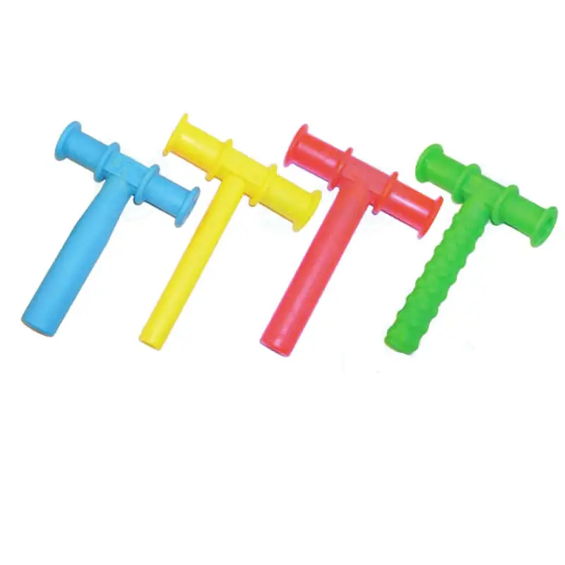 4PCS Chewing Tubes Infant Kids Adult Speech Therapy Tools Oral Motor Talk-Tools Autism Sensory Toys Baby Teether BPA Free