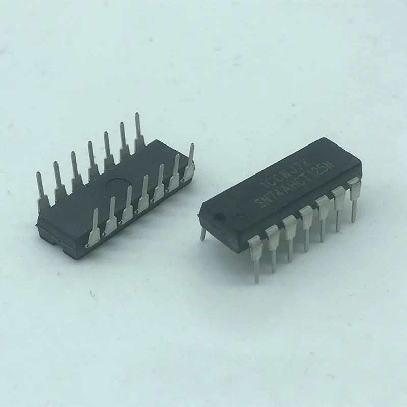 20 sztuk SN74AHCT125N DIP-14 74AHCT125N układ logiczny DIP14 nowy i oryginalny