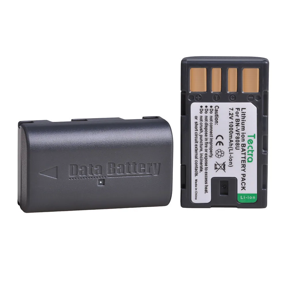 2pcs BN-VF808 BN-VF808U BN VF808 Camera Battery for JVC GZ-HD7 GZ-MG575 GZ-MG555 GR-D750 GR-D760 GR-D740 GZ-MG255 Battery