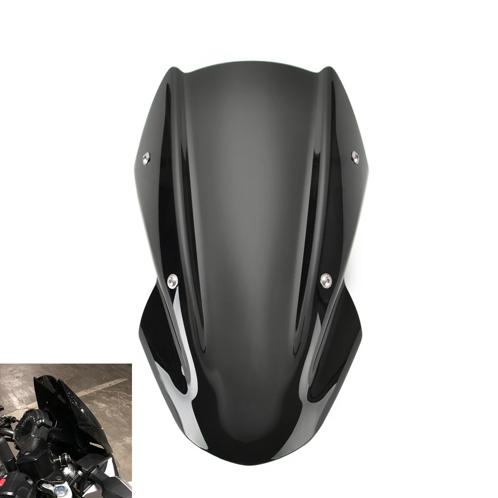 

2017-2019 Z650 Motorcycle Accessories Windshield WindScreen Wind Deflector For Kawasaki Z650 2017 2018 2019 Z 650