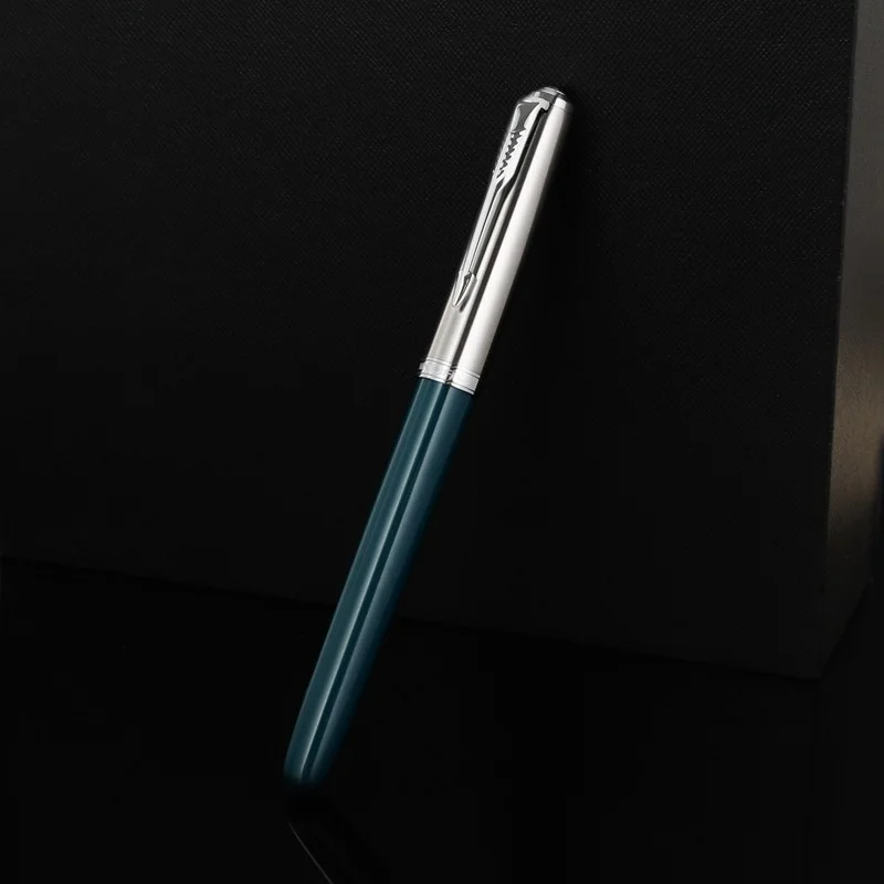 Mới 4 Màu Sang Trọng Thương Hiệu JinHao 86 Bút Máy Đen Xanh Thép Không Gỉ Thêm Ngòi 0.38Mm Văn Phòng Đồ Dùng Học Tập bút Mực