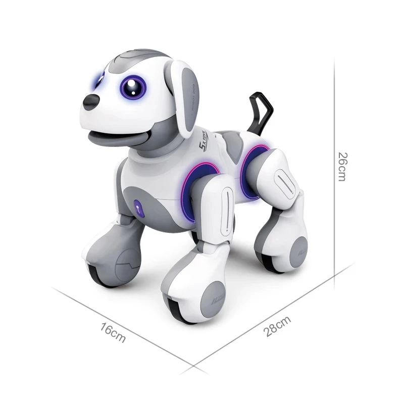 High Simulation RC Pet Dog Singing Dancing Walking Shake Head Intelligent Animal Robot Toy Touch Control Dog Friend Pet Toys