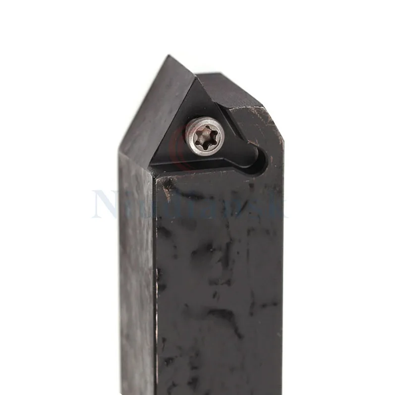 1Pc STECR1616H11 Cnc Draaien Gereedschaphouder Driehoek 60 ° Externe Draaigereedschap Holder + 10Pcs TCMT1102 TCGT1102 Hard legering Insert Set