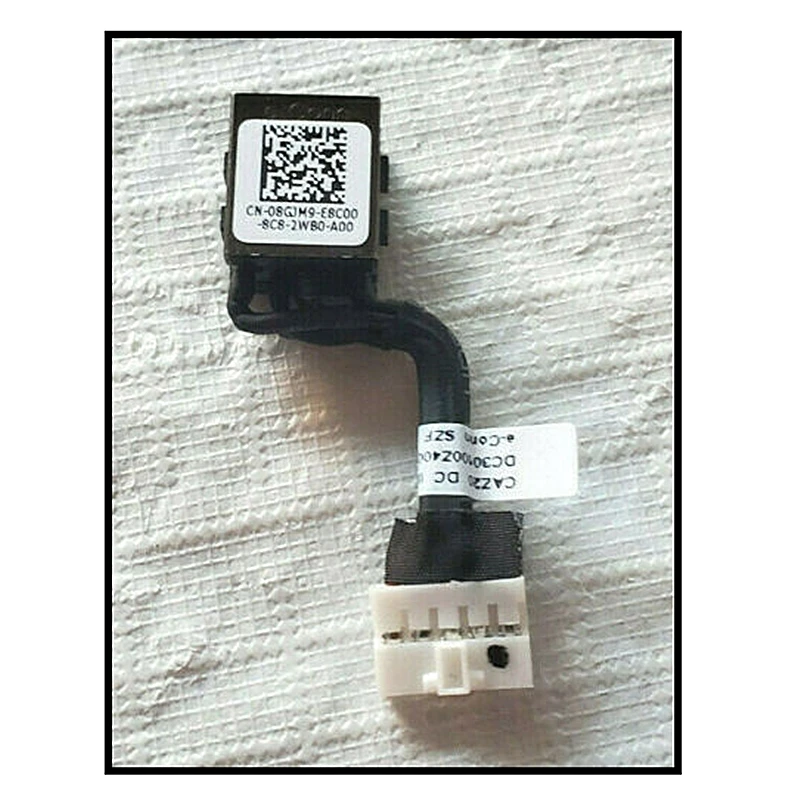 DC Power Jack Charging Connector Port Power Socket wire For Dell Latitude 7480 7490