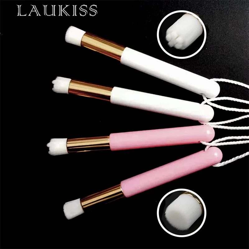 1pcs Eyelash Cleaning Brush Nose Brushes Blackhead Clean Lash Shampoo Brushes With Sling Eyelashes Extensions Tools