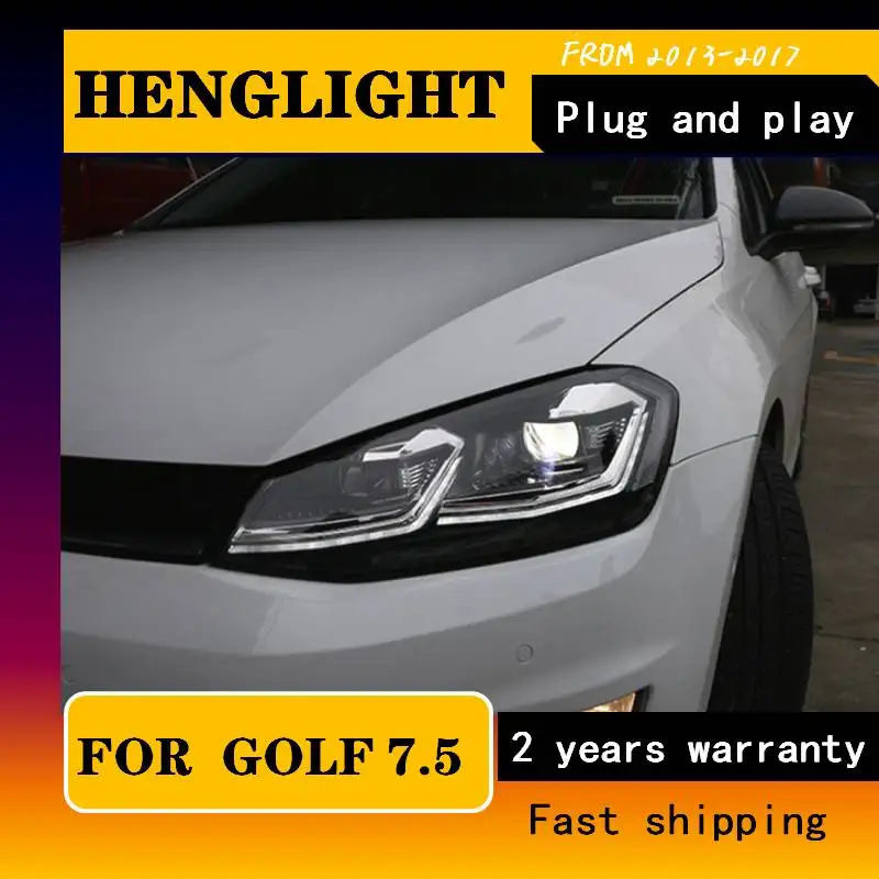 Car Styling for VW Golf 7.5 LED Headlight 2018 New Golf 7 Headlights DRL Hid Head Lamp Dynamic Signal Bi Xenon Accessories