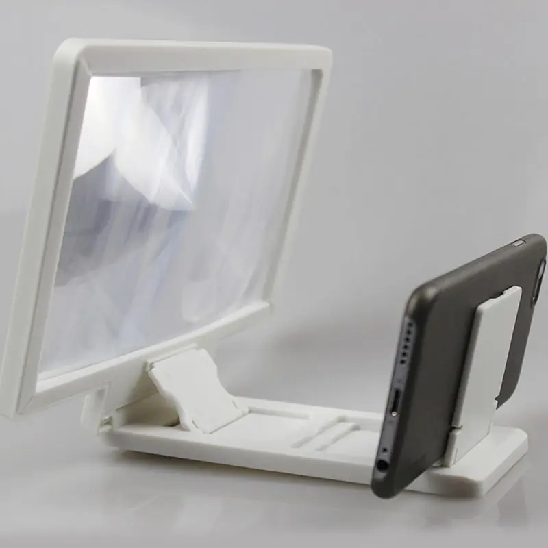 NEW 3D Screen Amplifier Mobile Phone Magnifying Glass HD Stand For Video Folding Screen Enlarged Eyes Protection Holder