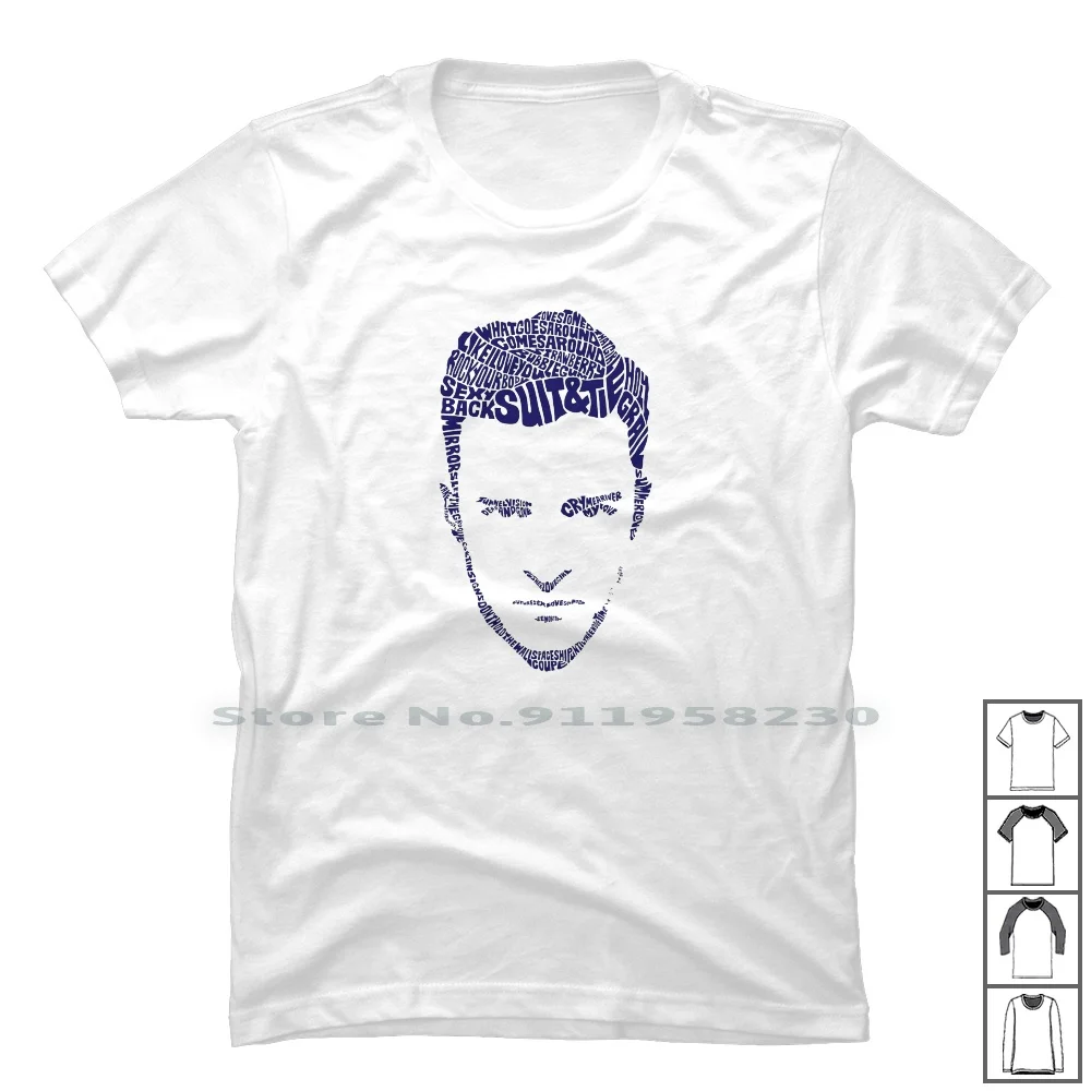 Justin Timberlake T Shirt 100% Cotton Heisenberg Walter Danger Better White Tread Anger Aaron Alter Lake Read Paul