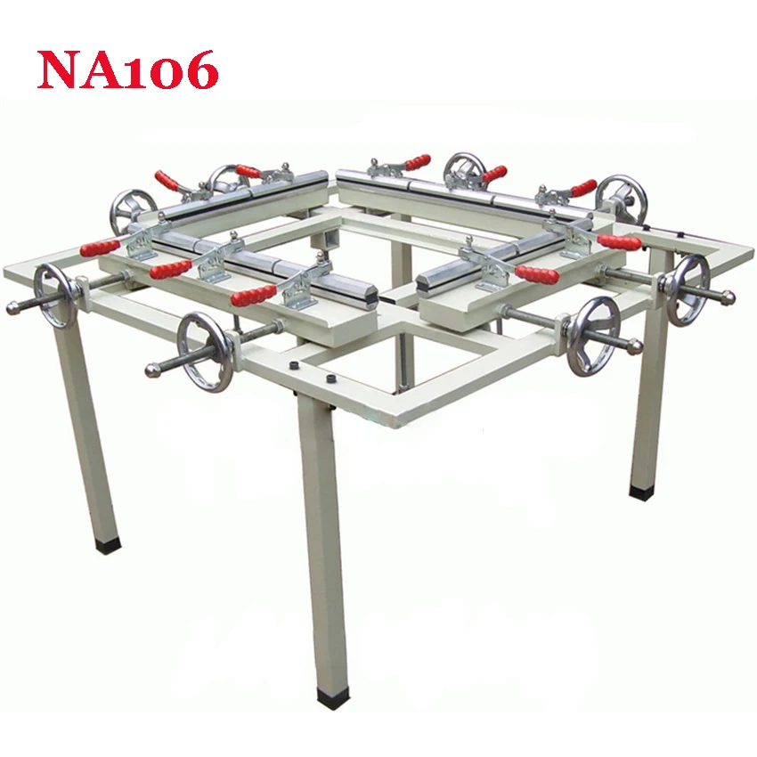 

1PC Hand wheel single chuck machinery stretcher machine,NA105 net head tension device machine Net area 1500*1200mm