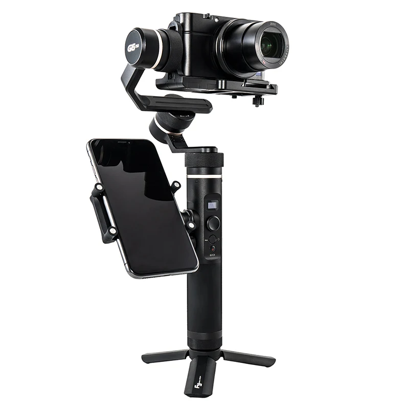 Feiyu adattatore per supporto per telefono per G6 G6 Plus supporto per morsetto con Clip per staffa per Action Camera Gimbal iPhone X 8 7 Samsung