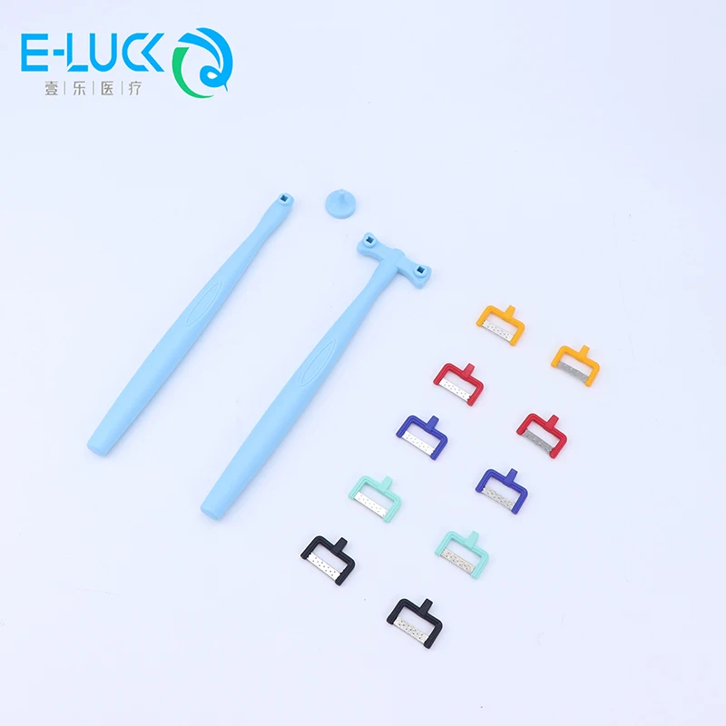 Dental Orthodontic IPR Polishing Strips Interproximal Enamel Reduction Saws Abrasion Finishing