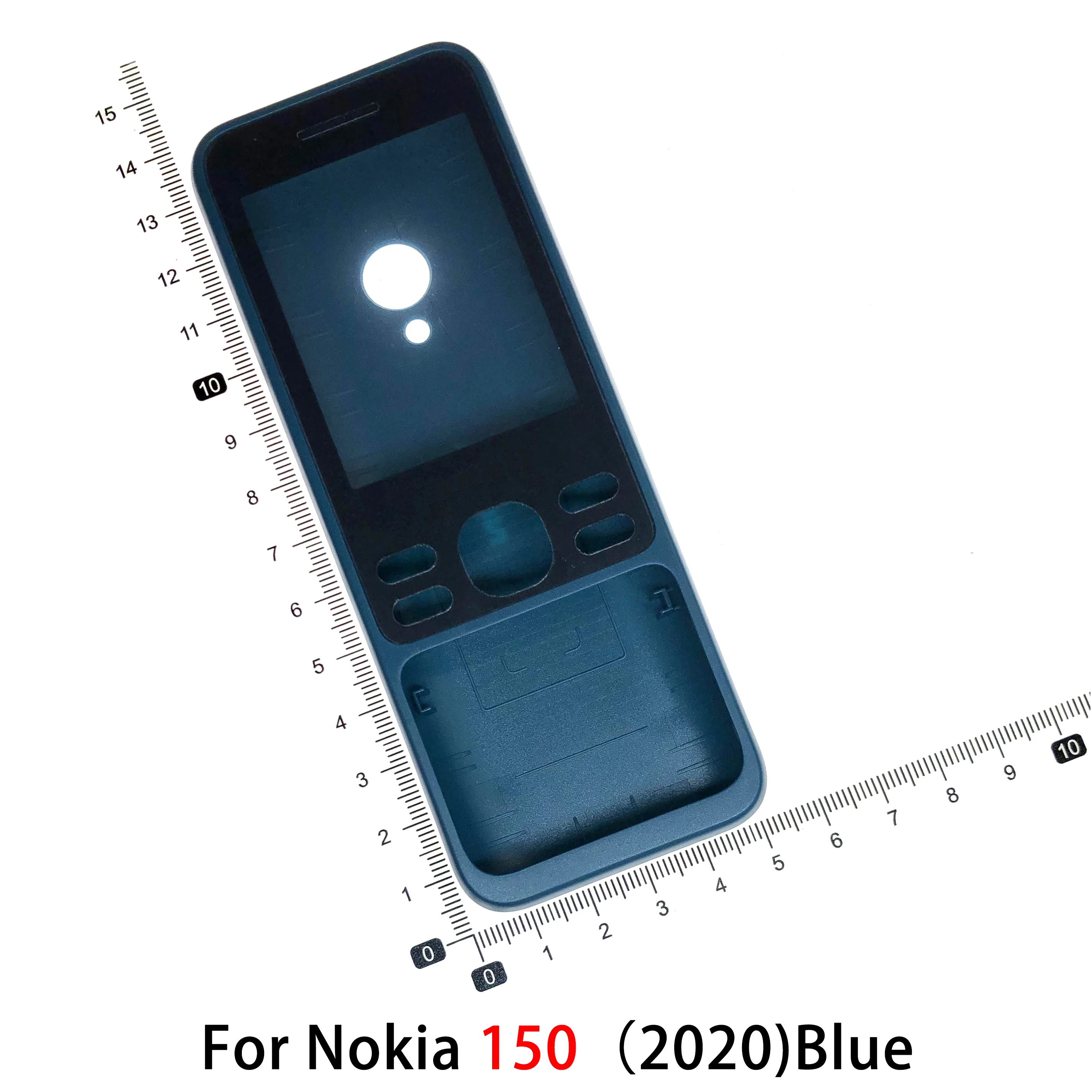 Front cover case keyboard For Nokia 125 110 150 housing 220 215 3310 5310 4G battery back cover High quality case Keypad